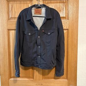 Levi's Classic Soft Shell Trucker Jacket - Size XL - Dark Gray Workwear Farm Hip